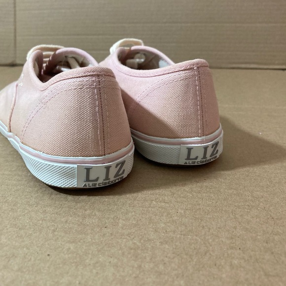 Vintage PINK Liz Claiborne Oxford Shoes - 90's Pink Sneakers - Women's 7N - Picture 9 of 10